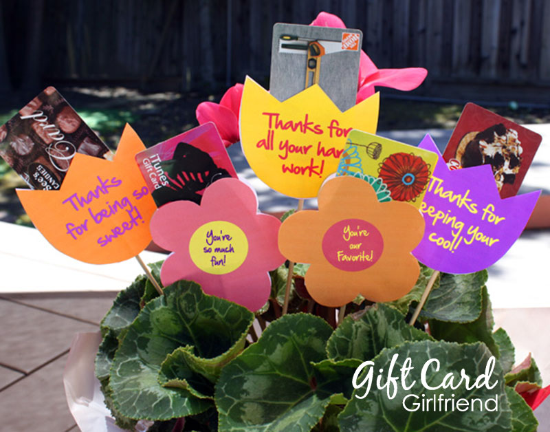 Easy DIY Teacher Gifts  Free Teacher Appreciation Card Printable