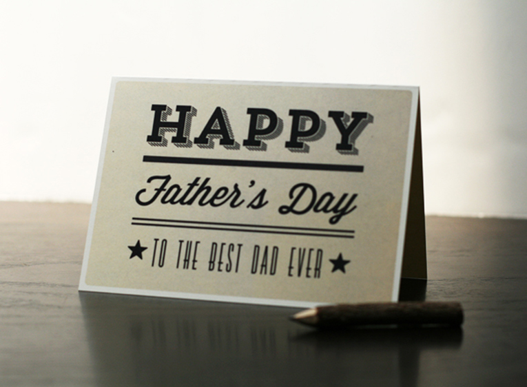 Father day card. Top hat, bow tie, glasses, mustache. Fathers day