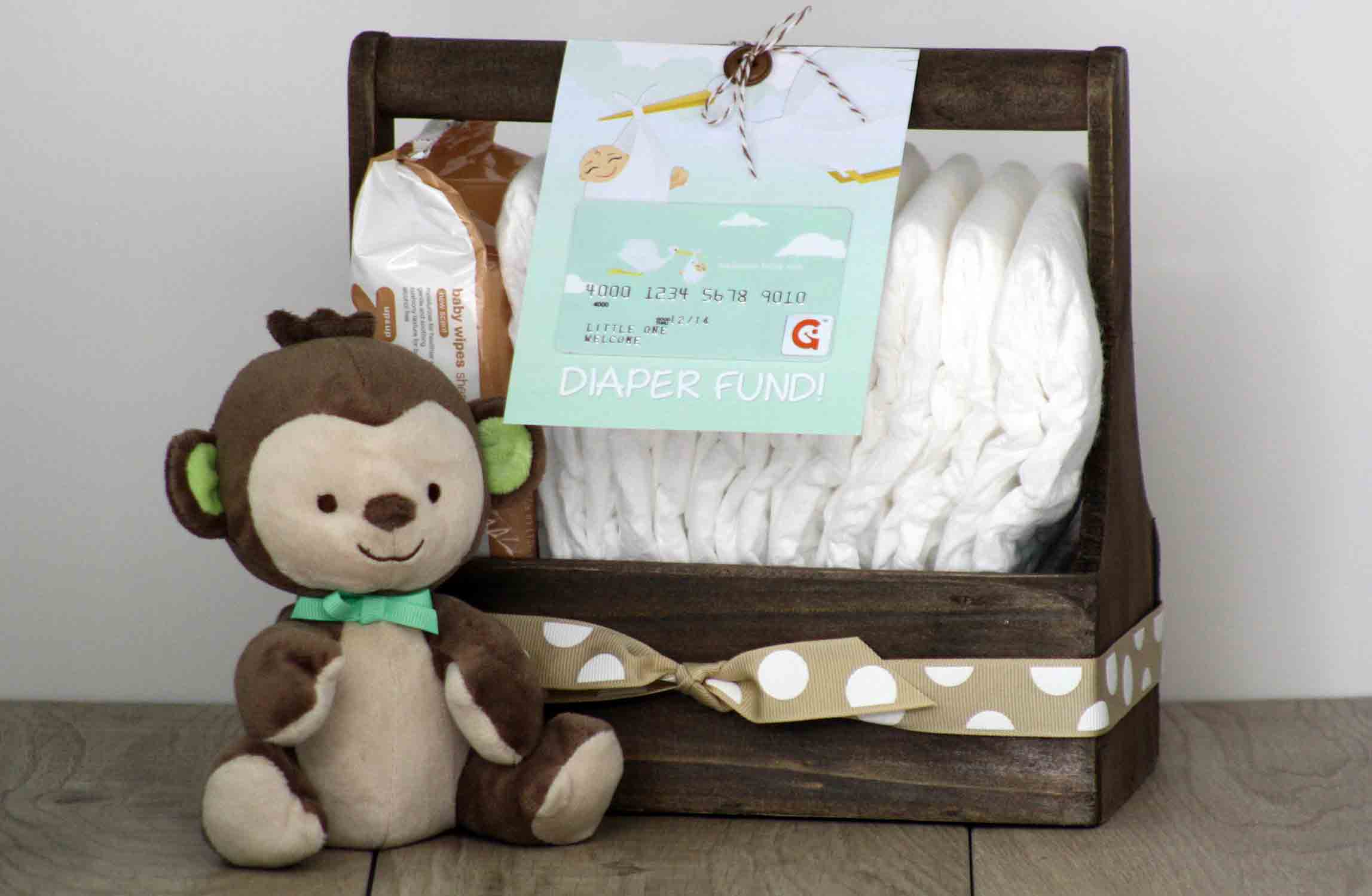 {Free Printable} Gift Card Holder for New Baby (Diaper Fund!)