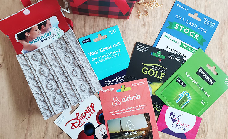 List of the Best Holiday Gift Cards for Women