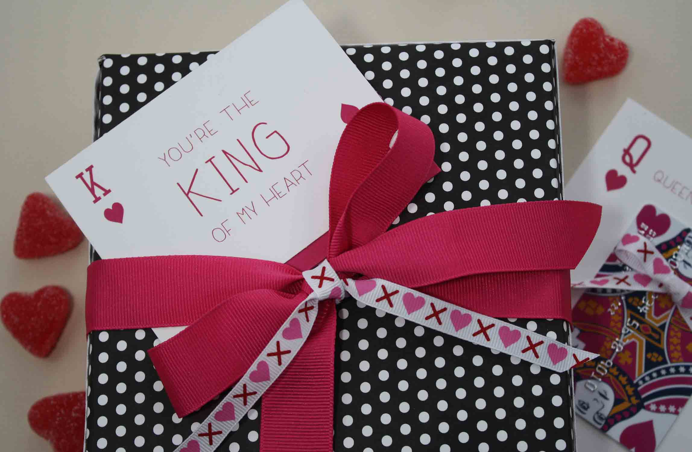 Valentines Day Card, You Are My King, Boyfriend Gift, Valentine