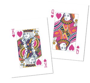 Hearts - Deck of Cards Greeting Card