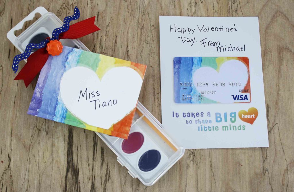 Teacher Valentine Valentine Gift Card Holder Money Holder