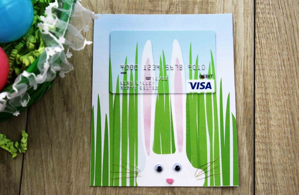 Free Printable "Hoppy Easter" Gift Card Holder | GCG