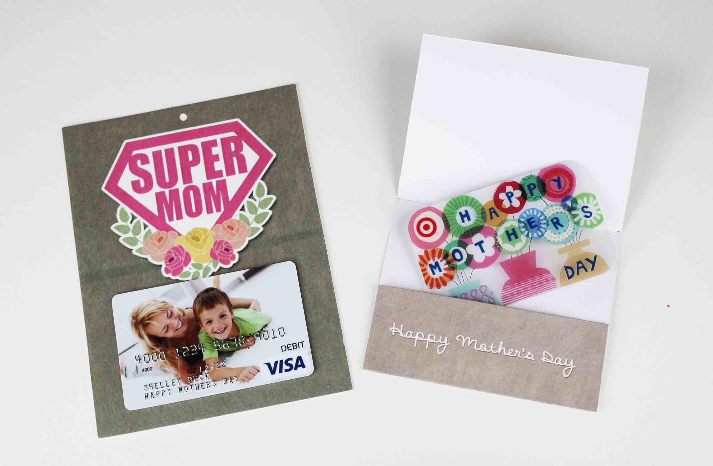 Free Printable} Mother's Day Gift Card Holder for Supermom!