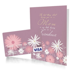 Mother's day gift card for Grandma