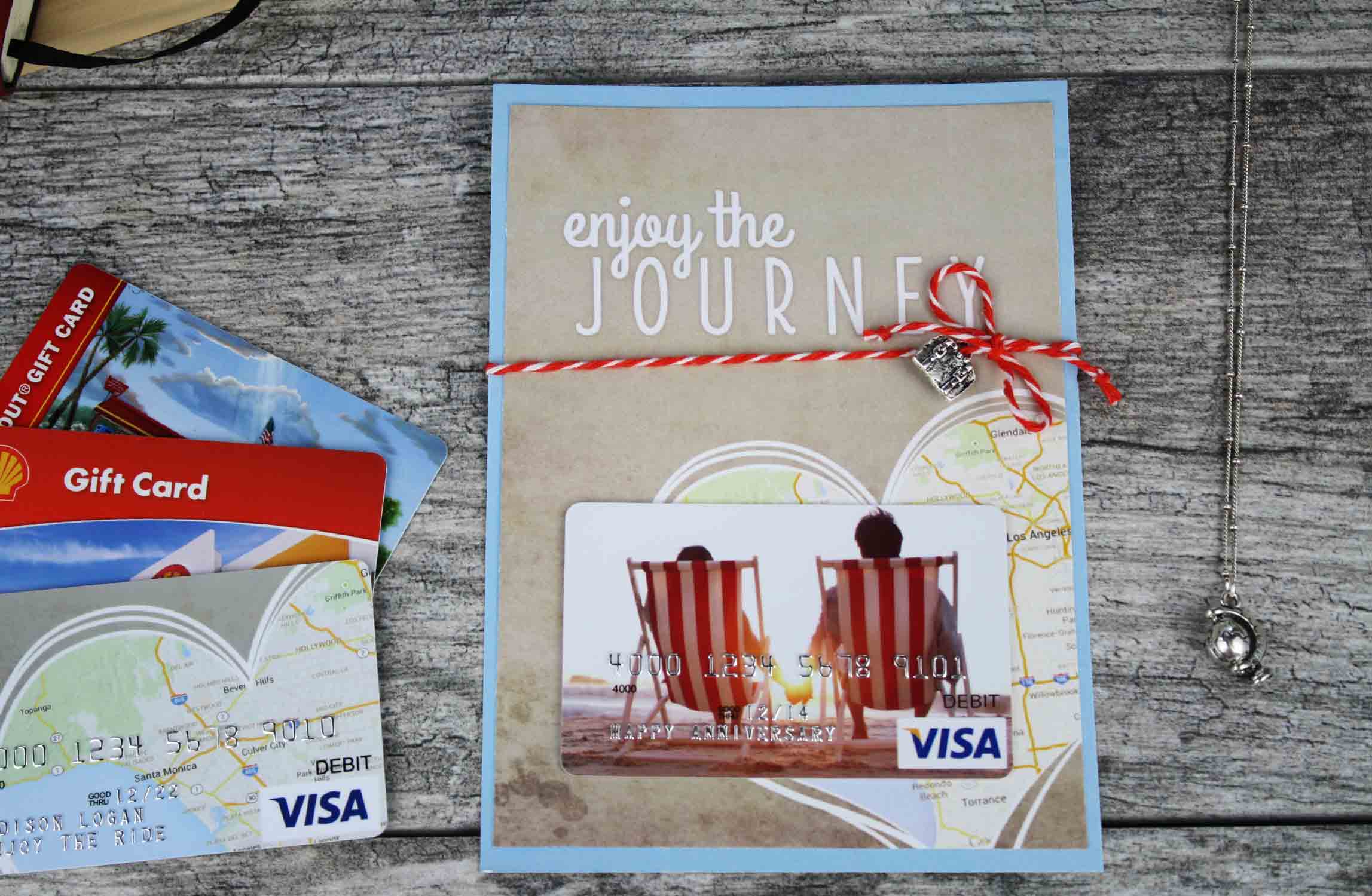 {Free Printable} Enjoy the Journey Graduation Gift Card Holder | GCG