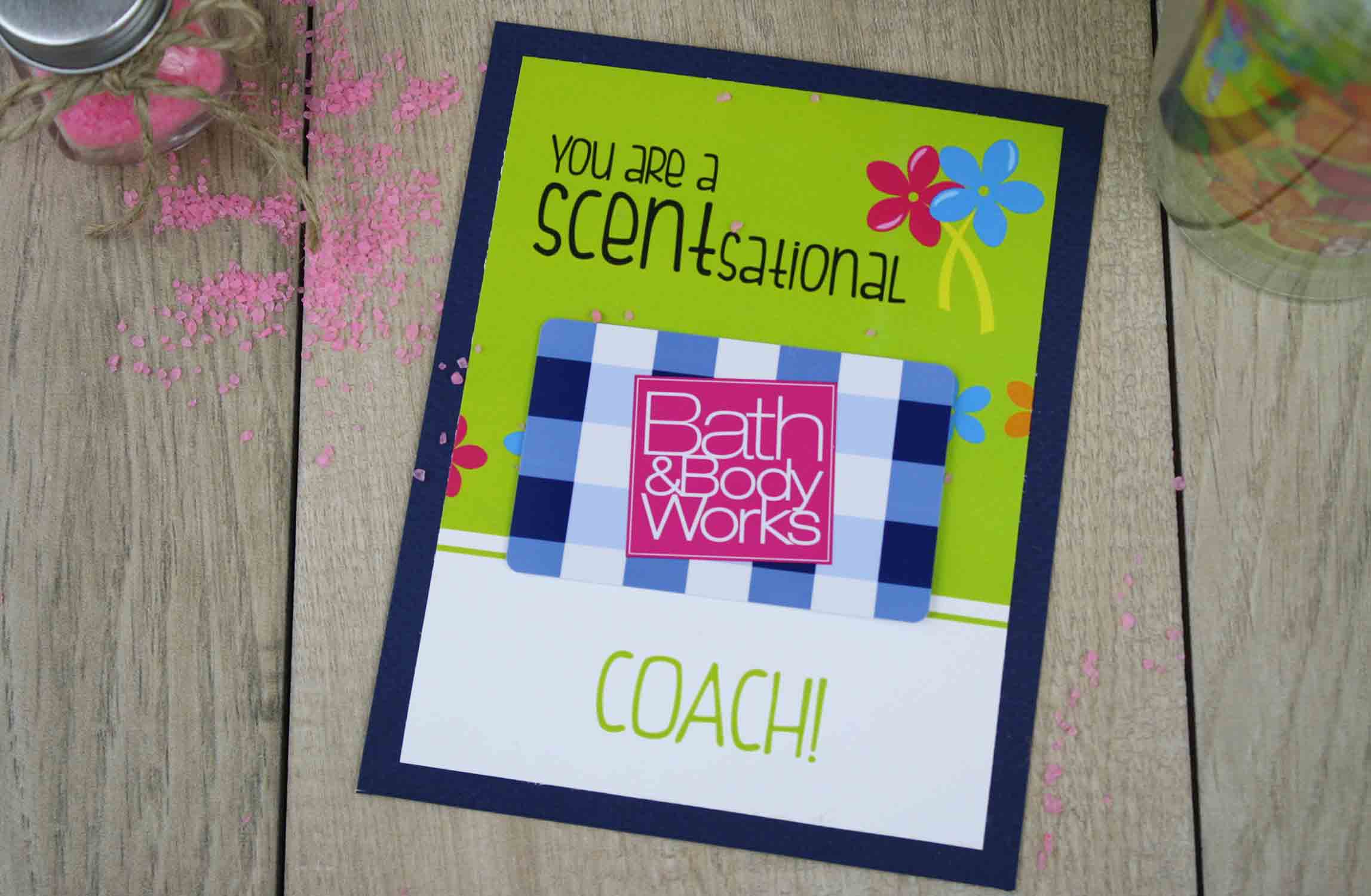 {Free Printables} 7 Thank You Coach Gift Card Holders | GCG