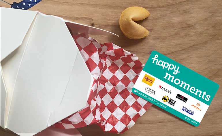 happy moments gift card