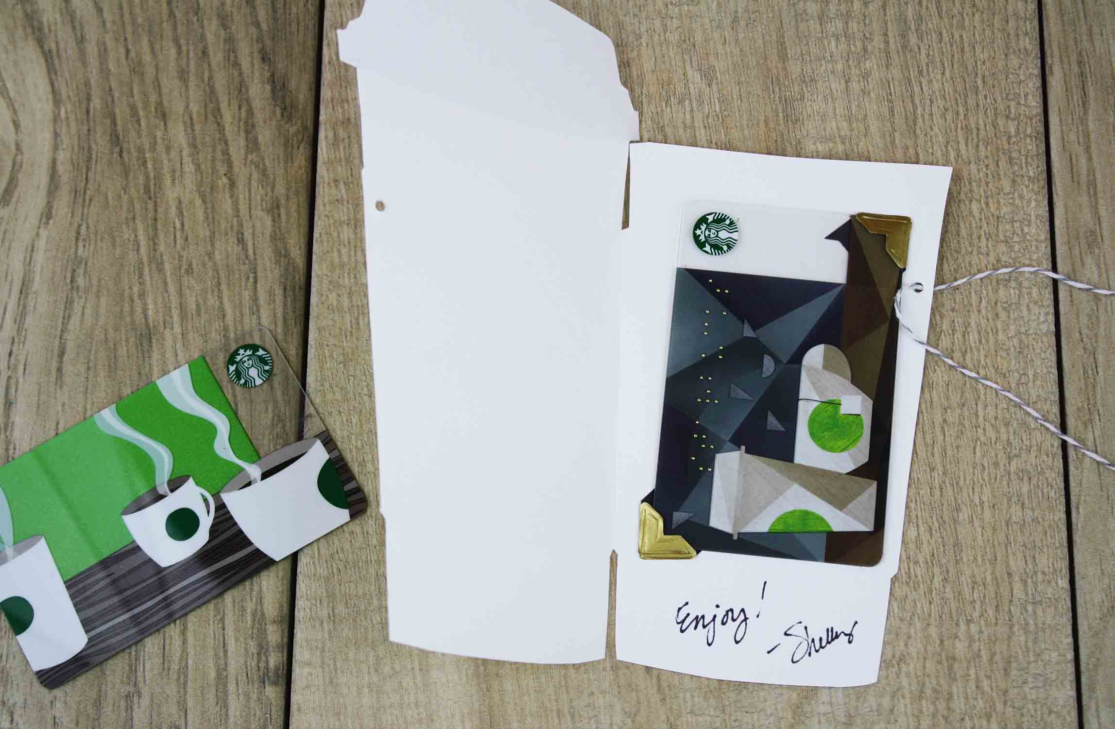 Gift Card Holder  Latte – Color Box Letterpress
