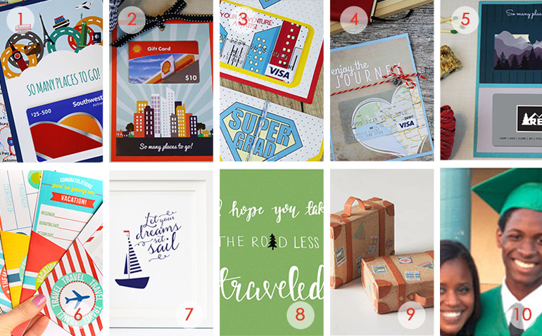 10 Travel-Themed Gift Cards for Graduates