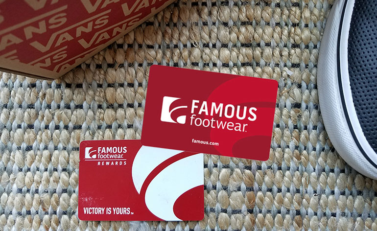 famous famous footwear