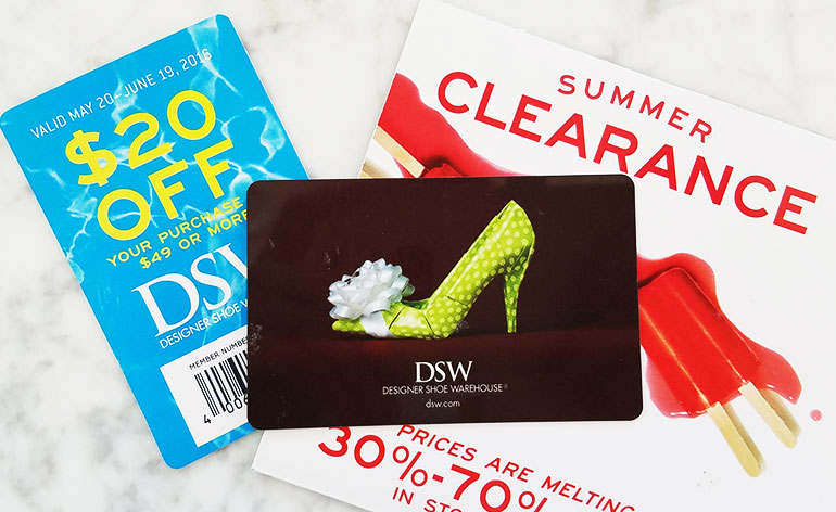 dsw e gift card