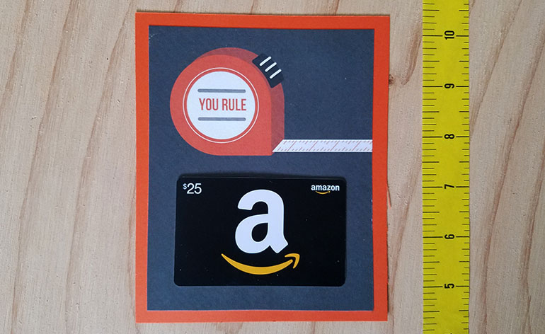 Amazon egift card for builder