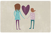 holding hands gift card