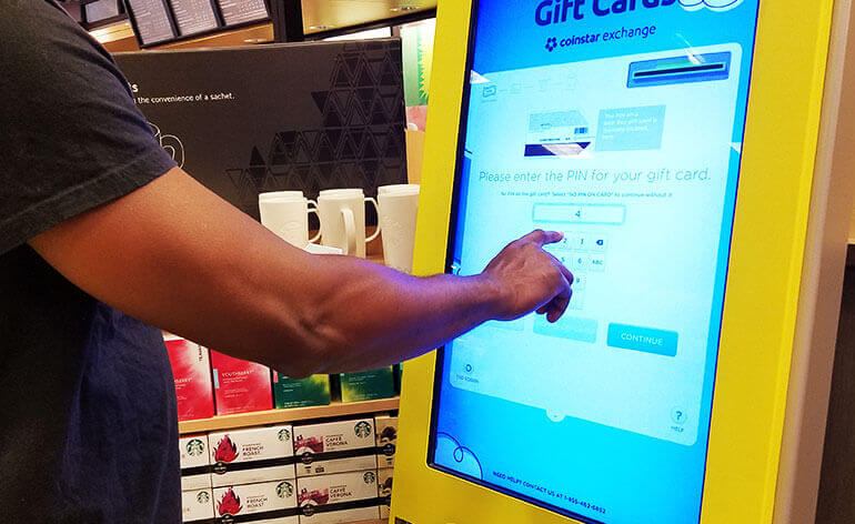 Gift Card Exchange Kiosk Locations : Find A Coinstar ...