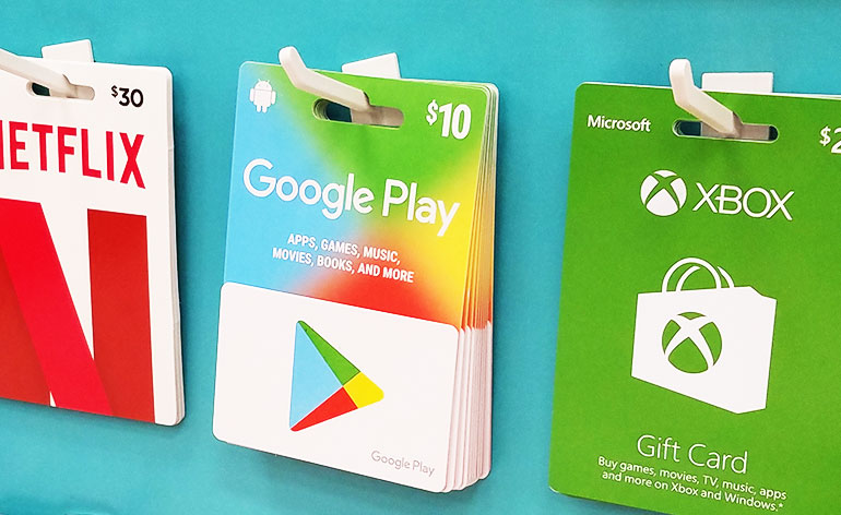 Gift Card Promotions, Where to Buy, & Management - Google Play