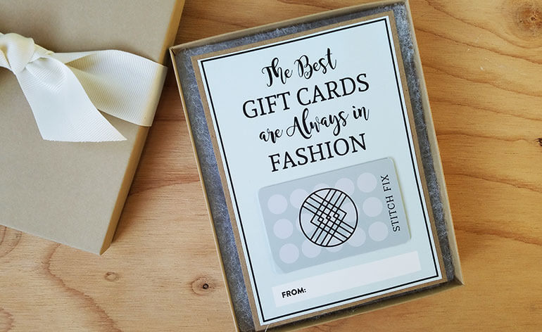 Free] Gift Card Holder for Stitch Fix Gift Cards