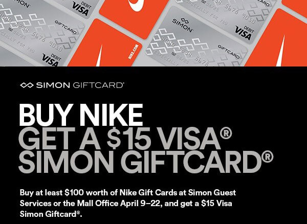 nike and visa gift card promo