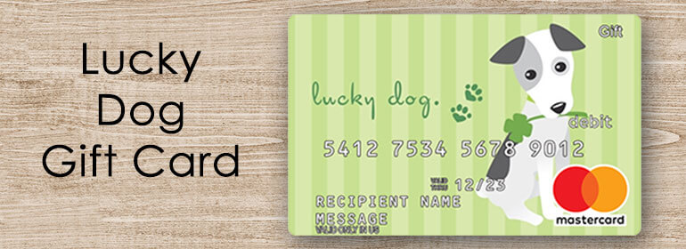 Lucky Puppy Gift Card