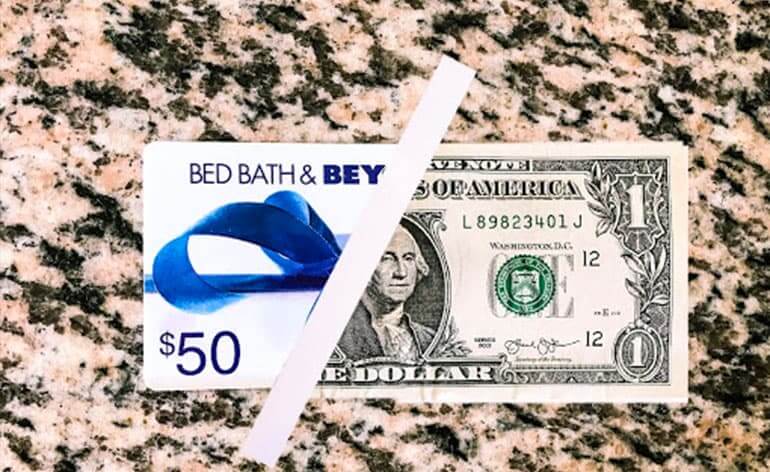 turning gift card into cash