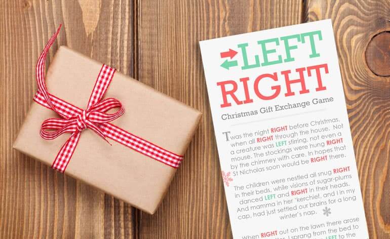 Free Printable Exchange Cards for The Best Holiday Gift Exchange