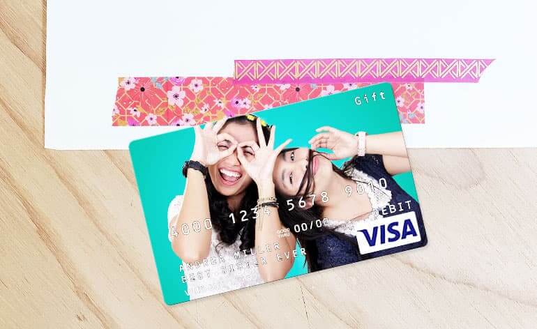 visa cards birthday gift