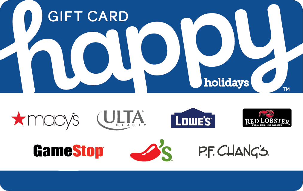 Happy Holidays gift card