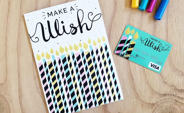 Make a Wish! Birthday Gift Card + FREE Greeting Card