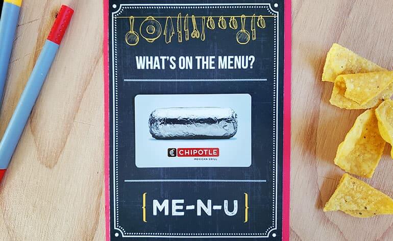 chipotle gift card