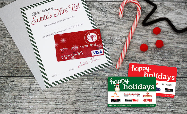 List of the Best Holiday Gift Cards for Kids