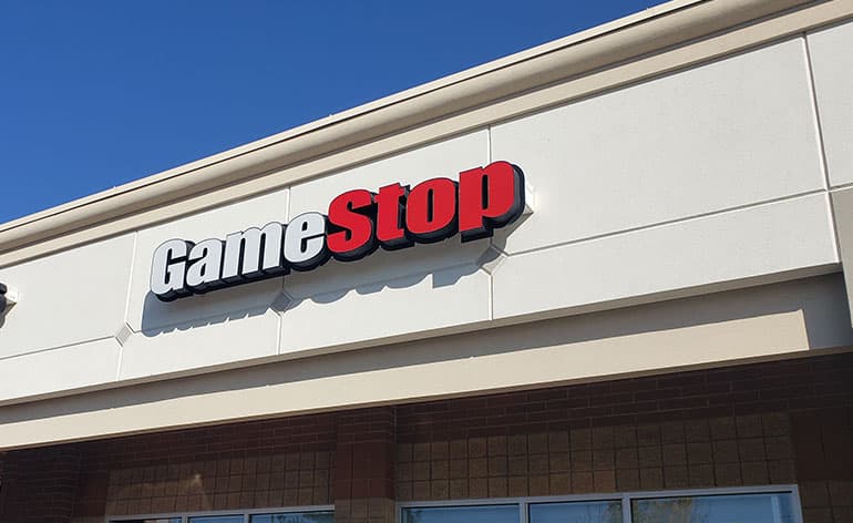 gamestop storefront