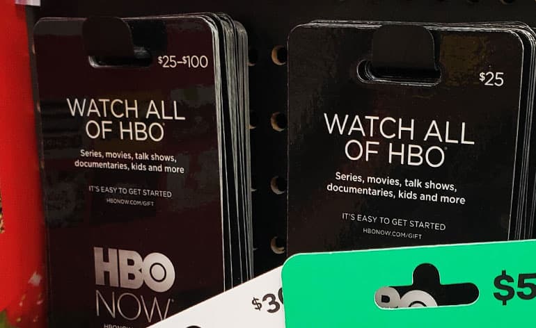 hbo max gift card online