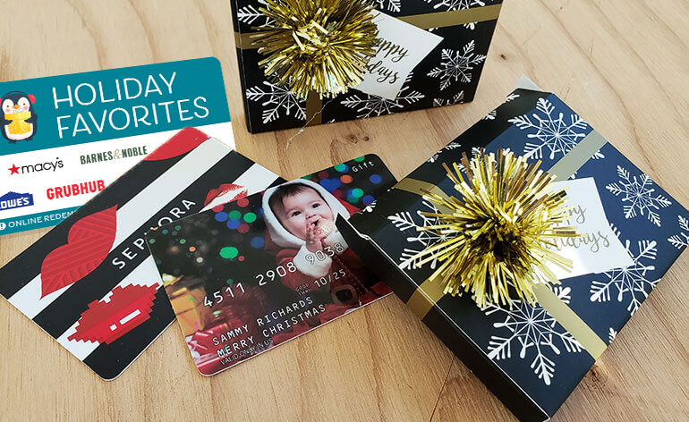 top holiday gift cards for women