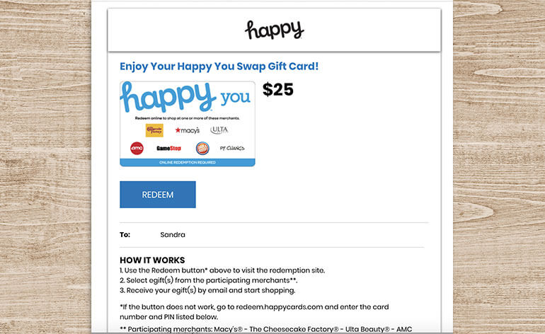 How It Works - Choose the perfect e-gift card