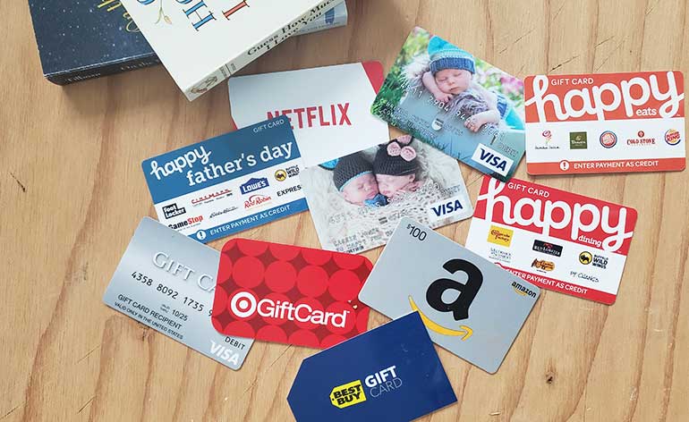 best gift cards for dad birthday