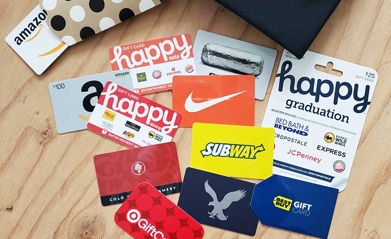 Gift card hot sale ideas for boys