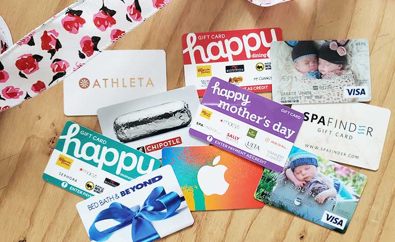collection of mothers day gift cards for new moms