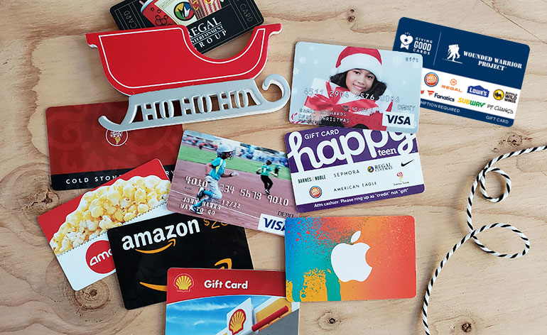 best gift cards for teens