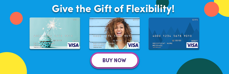 Visa Gift Card – Blue Bird Cards