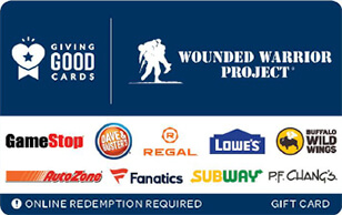 Wounded Warrior Project Gift Card