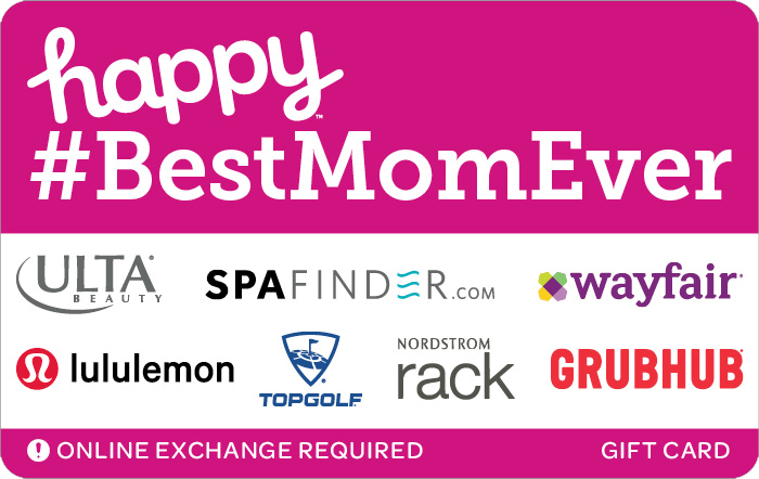 Happy Best Mom Ever Gift Card