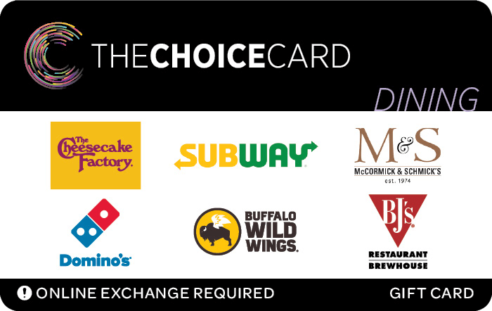 The Choice Gift Card Blog