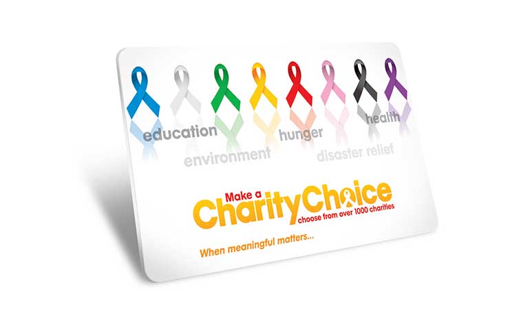 CharityChoice gift card