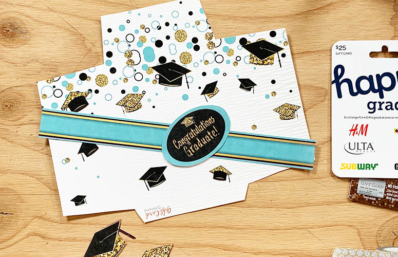grad deserves card with accessories