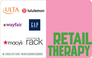 Retail Therapy Choice eGift card