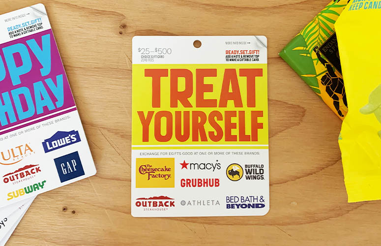 Have You Seen the NEW Treat Yourself Gift Card?