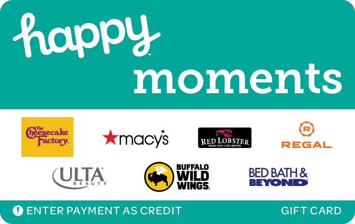 Happy Moments Gift Card