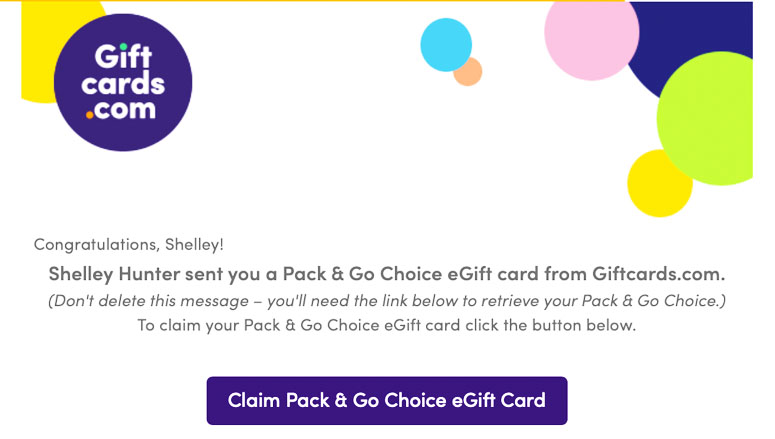 Check Balance - Choose the perfect e-gift card