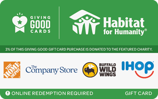 Habitat for Humanity Gift Card